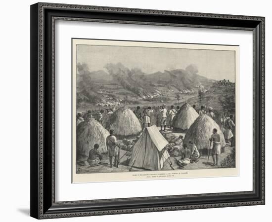 Stanley's Emin Pasha Relief Expedition-Johann Nepomuk Schonberg-Framed Giclee Print