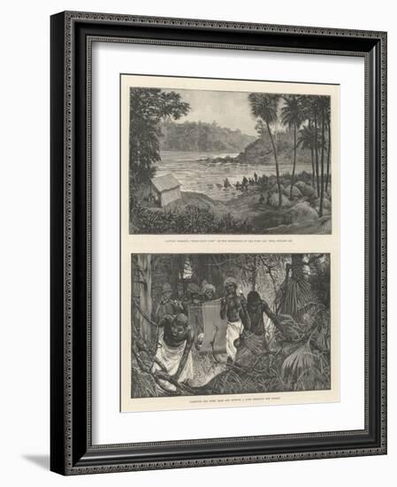 Stanley's Emin Pasha Relief Expedition-Johann Nepomuk Schonberg-Framed Giclee Print