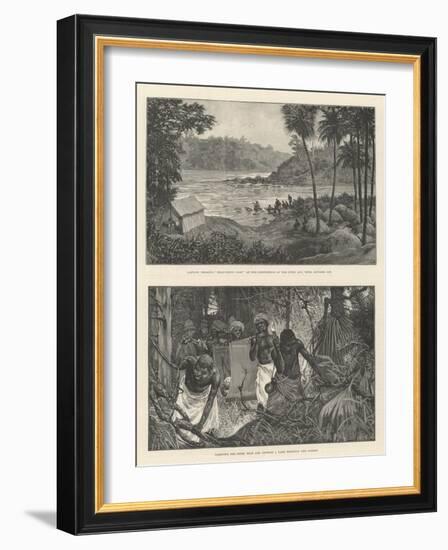 Stanley's Emin Pasha Relief Expedition-Johann Nepomuk Schonberg-Framed Giclee Print