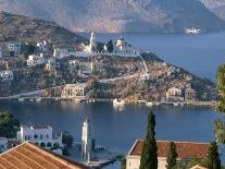 Aerial View over Yalos, Symi, Dodecanese Islands, Greek Islands, Greece, Europe-Stanley Storm-Photographic Print