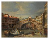 Venice Bridge-Stanley-Stretched Canvas