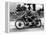 Stanley Woods on a 498Cc Moto Guzzi Bike, Isle of Man Senior Tt, 1935-null-Framed Premier Image Canvas