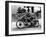 Stanley Woods on a 498Cc Moto Guzzi Bike, Isle of Man Senior Tt, 1935-null-Framed Photographic Print