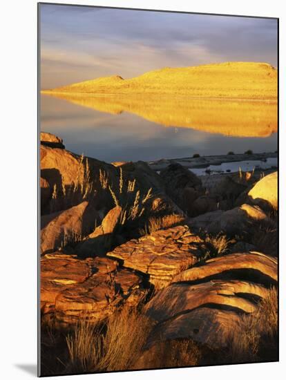Stansbury Island, Great Salt Lake, Utah, USA-Charles Gurche-Mounted Photographic Print