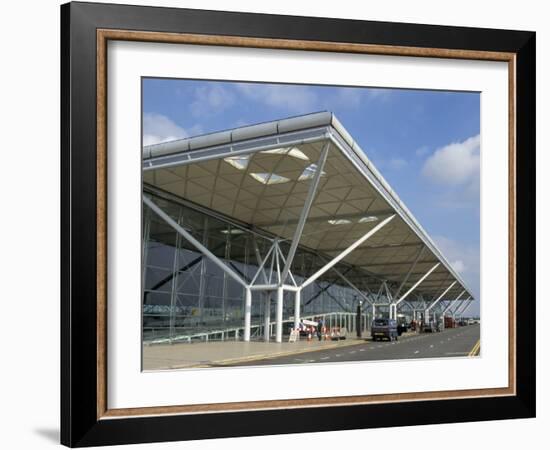 Stansted Airport Terminal, Stansted, Essex, England, United Kingdom-Fraser Hall-Framed Photographic Print