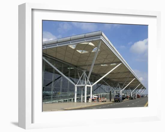 Stansted Airport Terminal, Stansted, Essex, England, United Kingdom-Fraser Hall-Framed Photographic Print