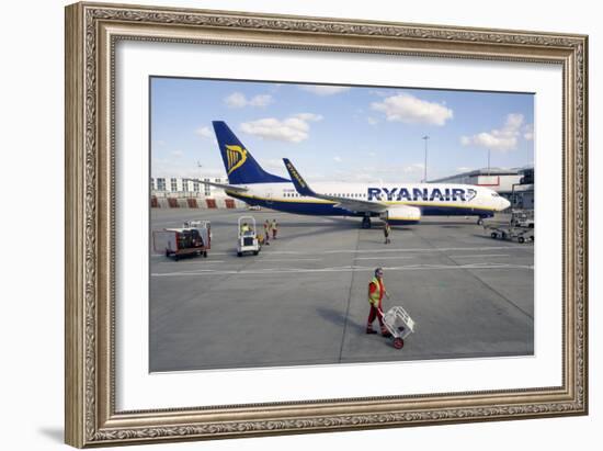 Stansted Airport-Carlos Dominguez-Framed Photographic Print