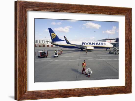 Stansted Airport-Carlos Dominguez-Framed Photographic Print