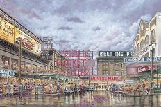 Pike Place Market-Stanton Manolakas-Giclee Print