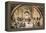 Stanza Della Segnatura: the School of Athens-Raphael-Framed Stretched Canvas