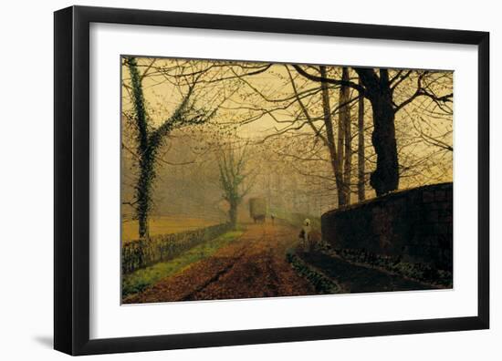 Stapelton Park, Leeds-John Atkinson Grimshaw-Framed Giclee Print