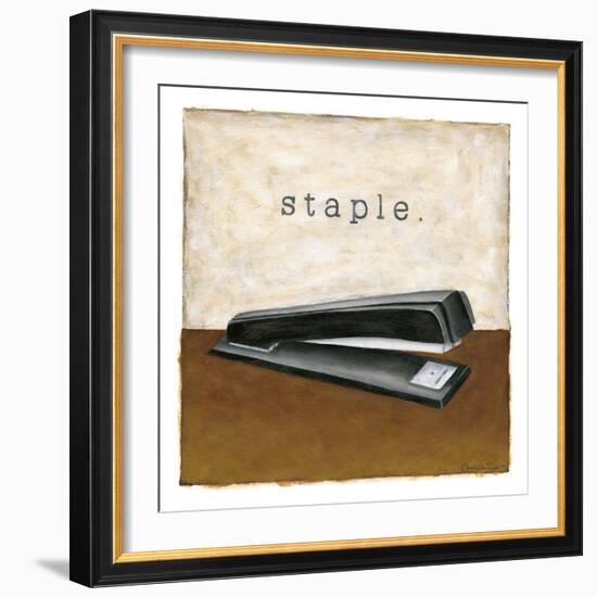 Staple-Chariklia Zarris-Framed Art Print