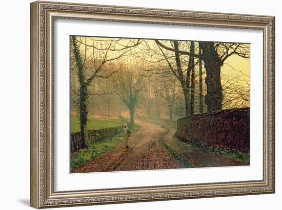 Stapleton Park, Near Pontefract, c.1878-John Atkinson Grimshaw-Framed Giclee Print