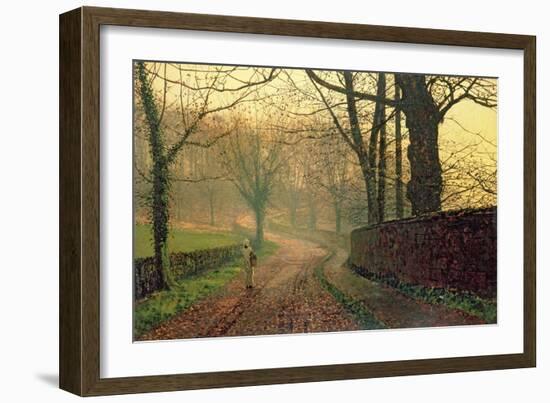 Stapleton Park, Near Pontefract, c.1878-John Atkinson Grimshaw-Framed Giclee Print