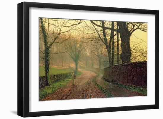 Stapleton Park, Near Pontefract, c.1878-John Atkinson Grimshaw-Framed Giclee Print