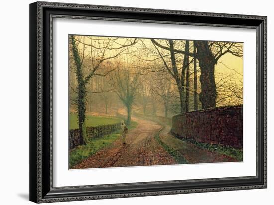 Stapleton Park, Near Pontefract, c.1878-John Atkinson Grimshaw-Framed Giclee Print