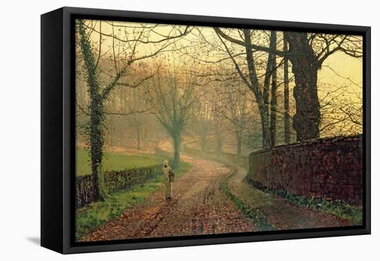 Stapleton Park, Near Pontefract, c.1878-John Atkinson Grimshaw-Framed Premier Image Canvas