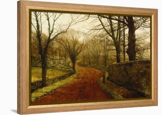 Stapleton Park, Pontefract-John Atkinson Grimshaw-Framed Premier Image Canvas