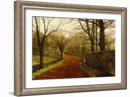 Stapleton Park, Pontefract-John Atkinson Grimshaw-Framed Giclee Print