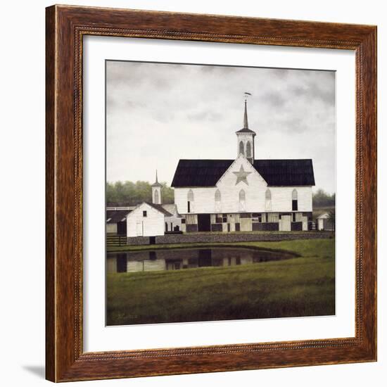 Star Barn-David Knowlton-Framed Giclee Print