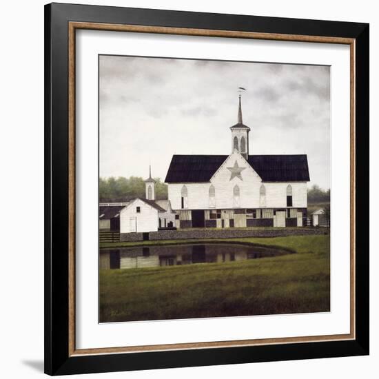 Star Barn-David Knowlton-Framed Giclee Print