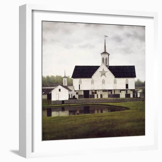 Star Barn-David Knowlton-Framed Giclee Print