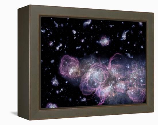 Star Birth In the Early Universe-null-Framed Premier Image Canvas