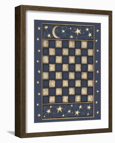 Star Checkerboard-Robin Betterley-Framed Giclee Print