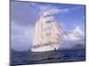 Star Clipper, 4-Masted Sailing Ship-Barry Winiker-Mounted Photographic Print