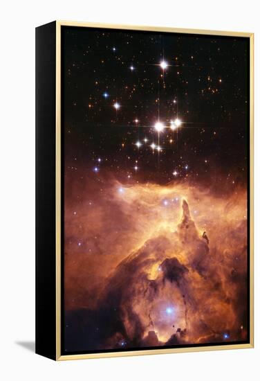 Star Cluster Pismis 24 Above NGC 6357-J. Maiz-Framed Premier Image Canvas