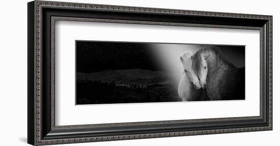 Star-Crossed-Rosa Mesa-Framed Art Print