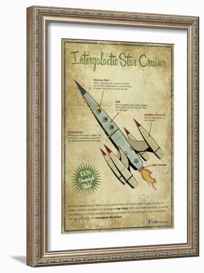 Star Cruiser-Michael Murdock-Framed Giclee Print