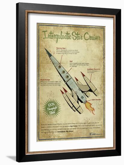 Star Cruiser-Michael Murdock-Framed Giclee Print