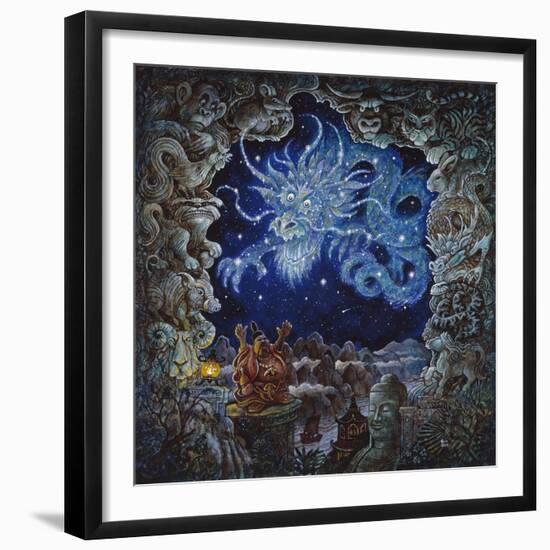 Star Dragon-Bill Bell-Framed Giclee Print