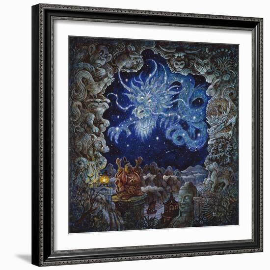 Star Dragon-Bill Bell-Framed Giclee Print