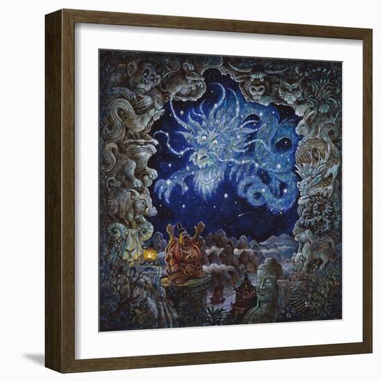 Star Dragon-Bill Bell-Framed Giclee Print