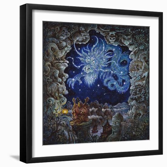 Star Dragon-Bill Bell-Framed Giclee Print