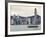 Star Ferry Crossing Victoria Harbour Towards Hong Kong Island, Two International Finance Centre Tow-Amanda Hall-Framed Photographic Print