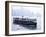 Star Ferry, Victoria Harbour, with Hong Kong Island Skyline in Mist Beyond, Hong Kong, China, Asia-Amanda Hall-Framed Photographic Print