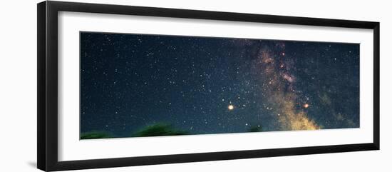 Star Fields of the Milky Way (Photo Illustration)-null-Framed Photographic Print