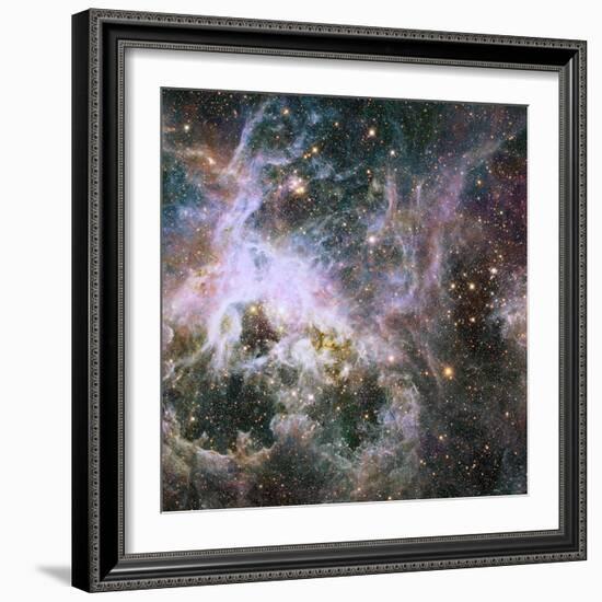 Star Formation in the Tarantula Nebula-null-Framed Photographic Print