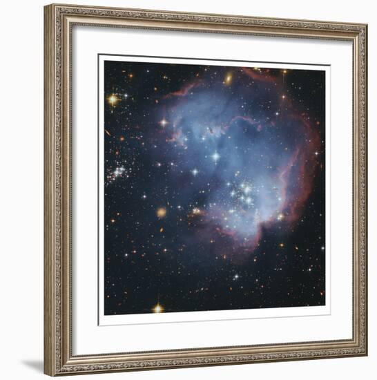 Star Forming Region in the Small Magellanic Cloud-Robert Gendler-Framed Giclee Print