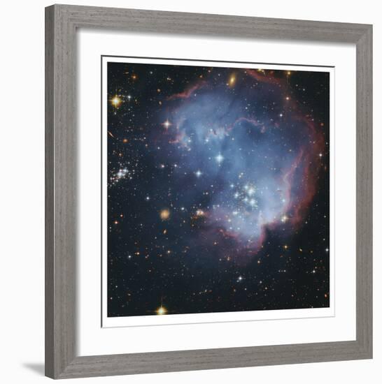 Star Forming Region in the Small Magellanic Cloud-Robert Gendler-Framed Giclee Print