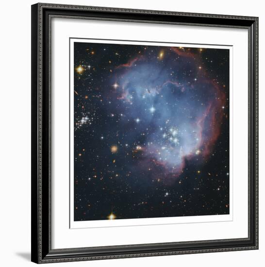 Star Forming Region in the Small Magellanic Cloud-Robert Gendler-Framed Giclee Print