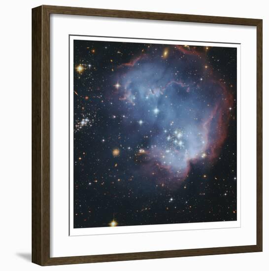 Star Forming Region in the Small Magellanic Cloud-Robert Gendler-Framed Giclee Print