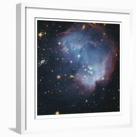 Star Forming Region in the Small Magellanic Cloud-Robert Gendler-Framed Giclee Print