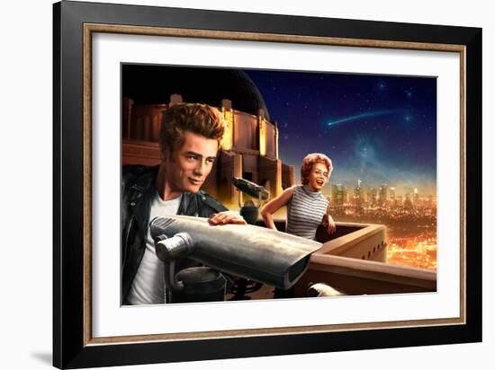 Star Gazers-J.J. Brando-Framed Art Print