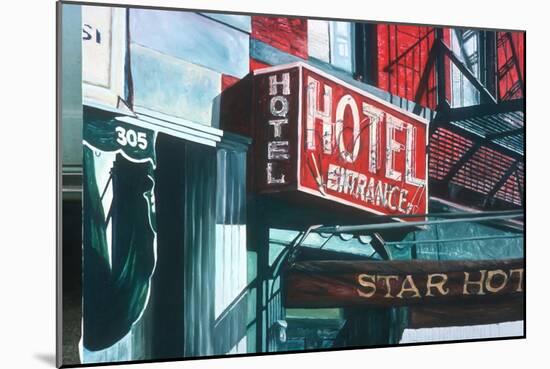 Star Hotel, 1978(oilon canvas-Anthony Butera-Mounted Giclee Print