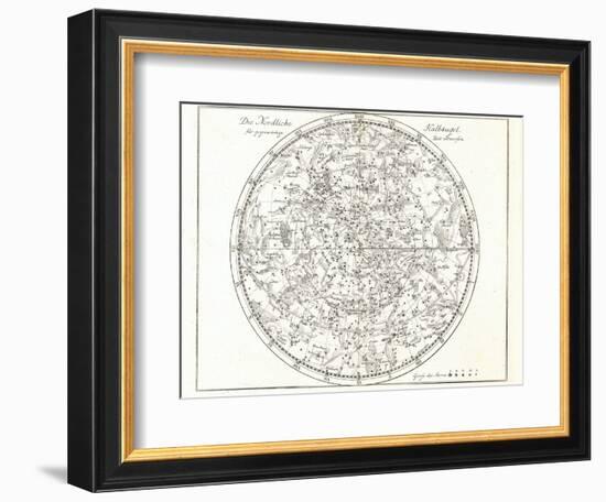 Star Map, 1805-Detlev Van Ravenswaay-Framed Premium Photographic Print