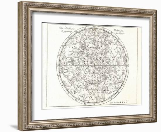 Star Map, 1805-Detlev Van Ravenswaay-Framed Photographic Print